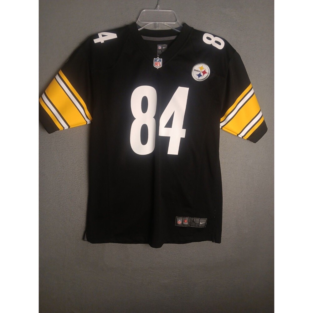 PITTSBURGH STEELERS NIKE NWOT ANTONIO BROWN #84 JERSEY - YOUTH LARGE (14-16)